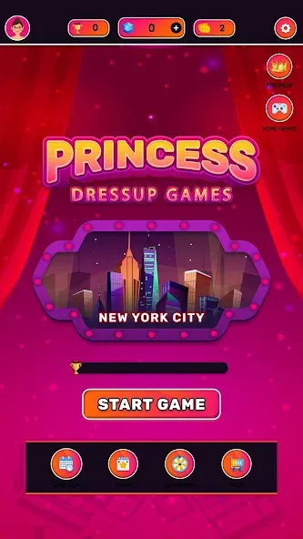 Скачать Princess Makeup Dressup Salon [MOD: безлимитные деньги и всё открыто] на телефон — скриншот 2