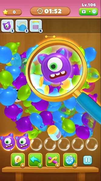 Скачать Match Triple Balloon [MOD: безлимитные монеты и все уровни открыты] на телефон — скриншот 3