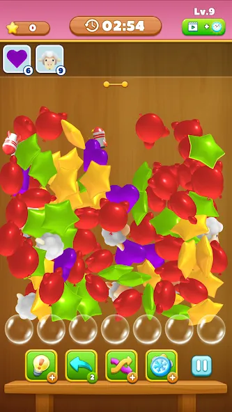 Скачать Match Triple Balloon [MOD: безлимитные монеты и все уровни открыты] на телефон — скриншот 5