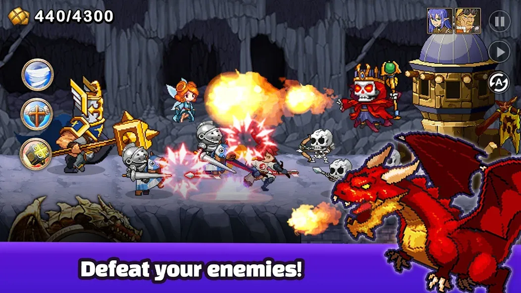 Скачать Kingdom Wars - Tower Defense [MOD: безлимитные ресурсы и улучшения] — скриншот 3
