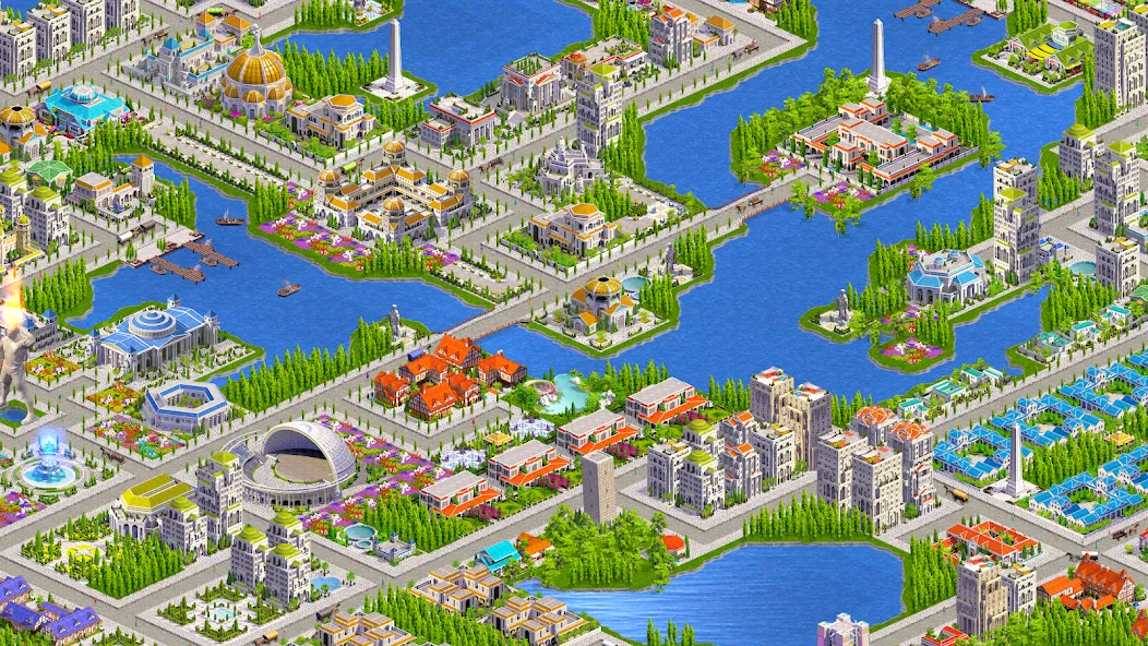 Взломанная Designer City: Empire Edition [MOD: безлимитные деньги и ресурсы] на Андроид — скриншот 1