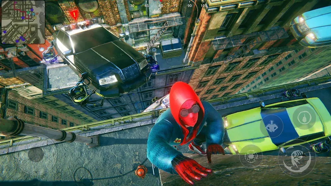 Super city Hero:Spider Game [MOD: безлимитные деньги и супергеройские способности] (Бесплатно / APK) — скриншот 2