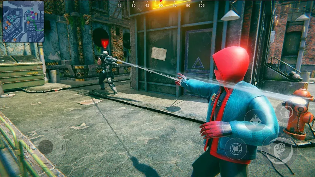 Super city Hero:Spider Game [MOD: безлимитные деньги и супергеройские способности] (Бесплатно / APK) — скриншот 3