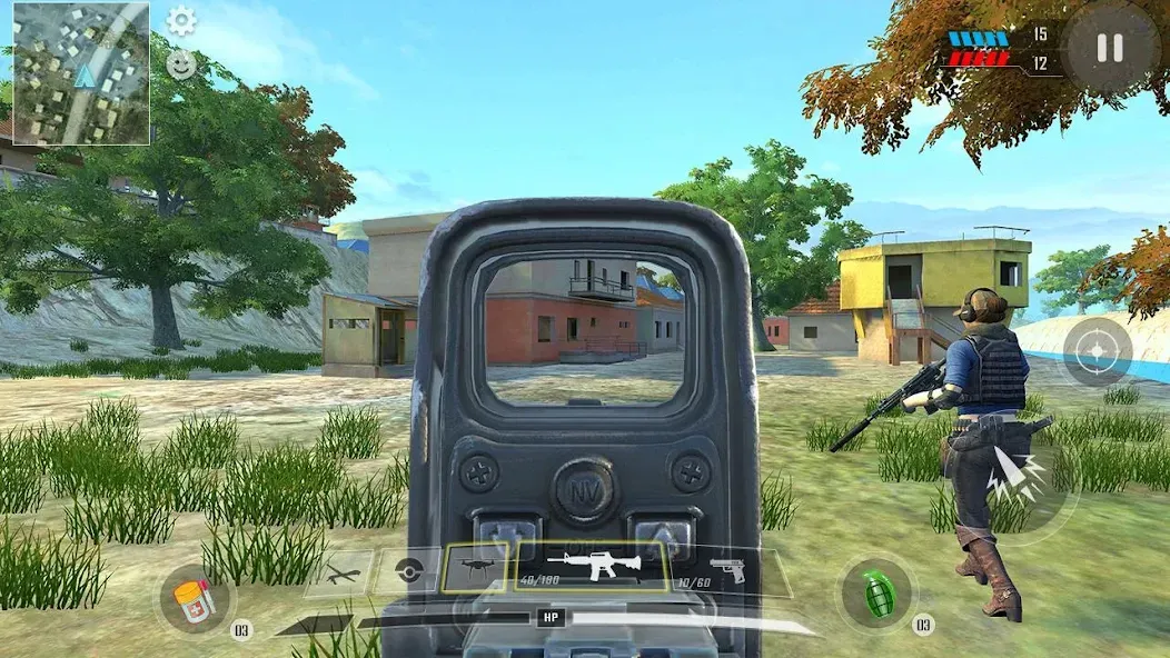Commando War Army Game Offline [MOD: безлимитные патроны и здоровье] (Бесплатно / APK) — скриншот 5