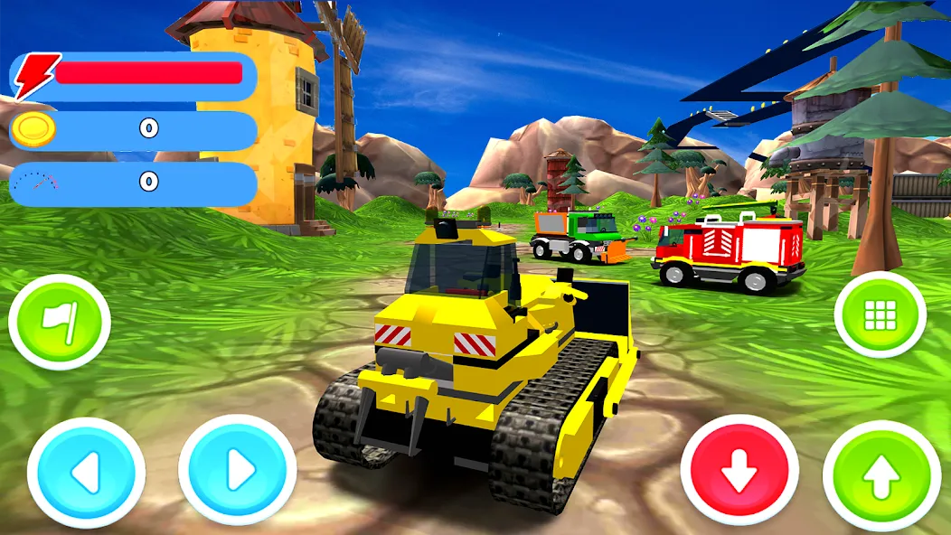 Toy Truck Drive [MOD: безлимитные деньги и топливо] (Бесплатно / APK) — скриншот 1