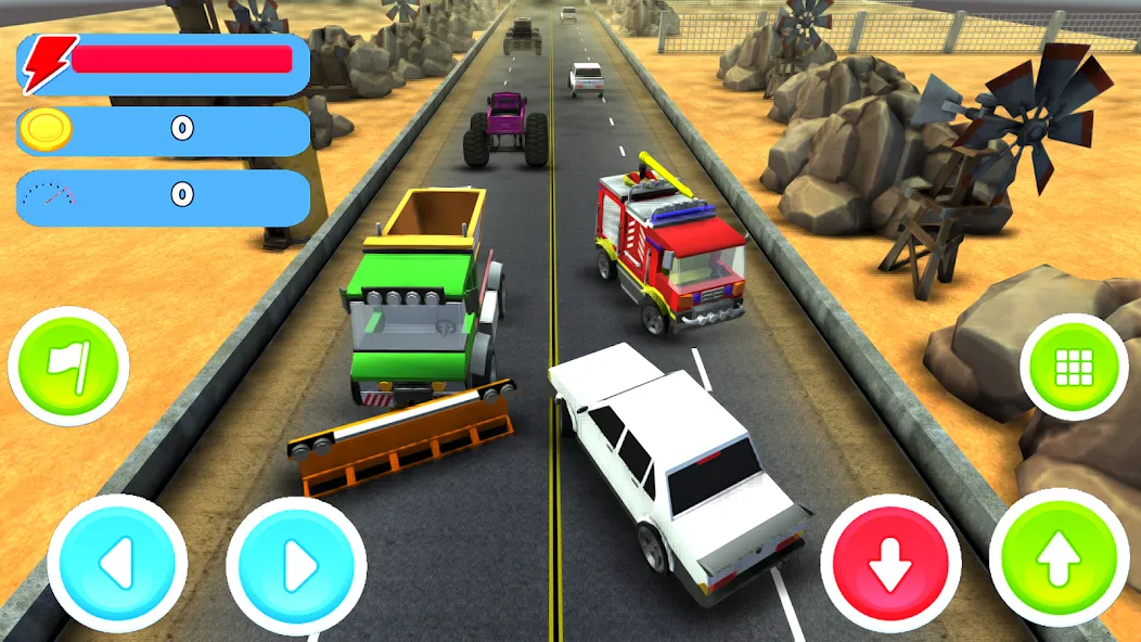 Toy Truck Drive [MOD: безлимитные деньги и топливо] (Бесплатно / APK) — скриншот 2