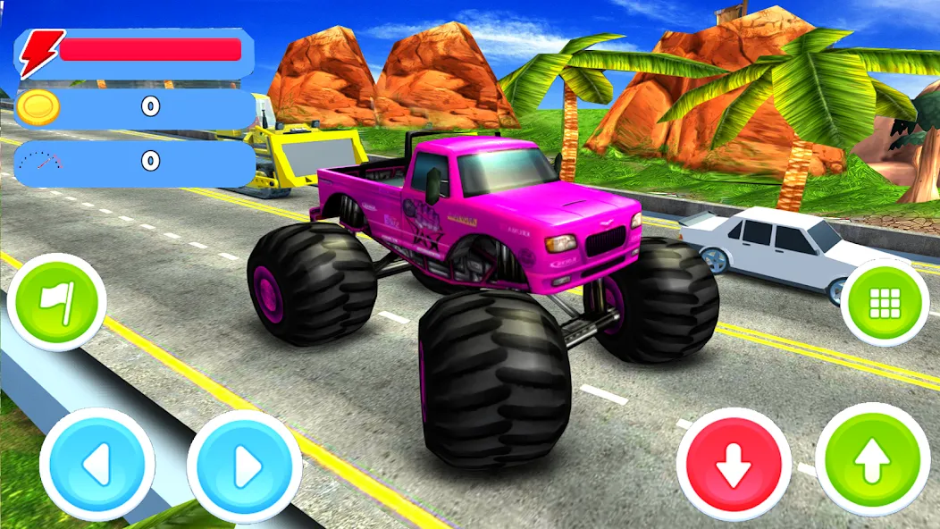 Toy Truck Drive [MOD: безлимитные деньги и топливо] (Бесплатно / APK) — скриншот 4
