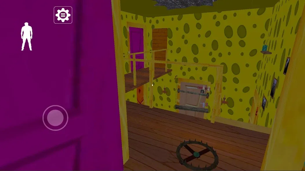 Horror Sponge Granny V1.8 [MOD: выживание без страха и рекламы] на Андроид — скриншот 3