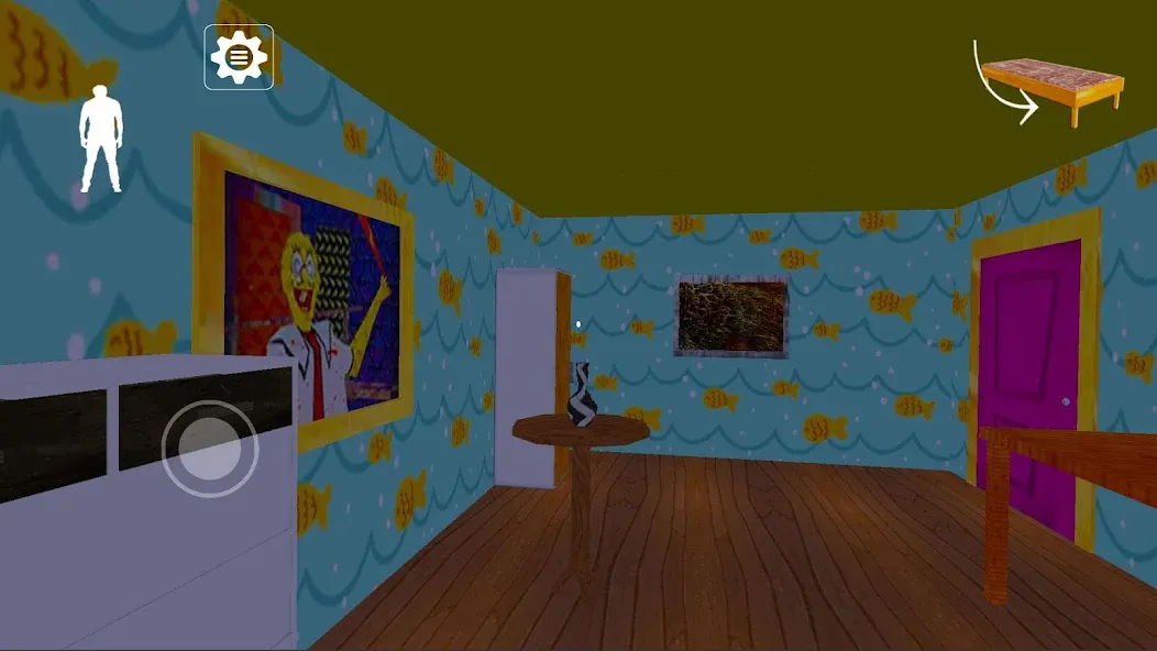Horror Sponge Granny V1.8 [MOD: выживание без страха и рекламы] на Андроид — скриншот 4