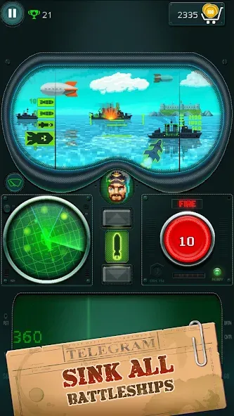 You Sunk - Submarine Attack [MOD: безлимитные ракеты и здоровье] — Скачать бесплатно (APK) — скриншот 1