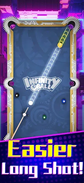 Infinity 8 Ball™ Pool King [MOD: безлимитные монеты и разблокированные кии] на Андроид — скриншот 3