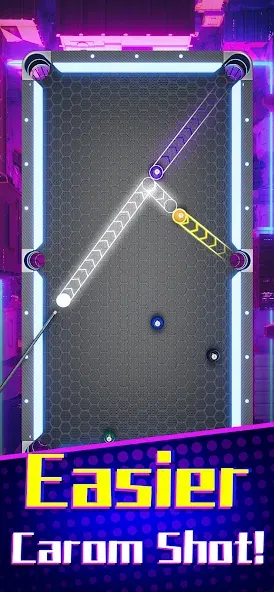 Infinity 8 Ball™ Pool King [MOD: безлимитные монеты и разблокированные кии] на Андроид — скриншот 4
