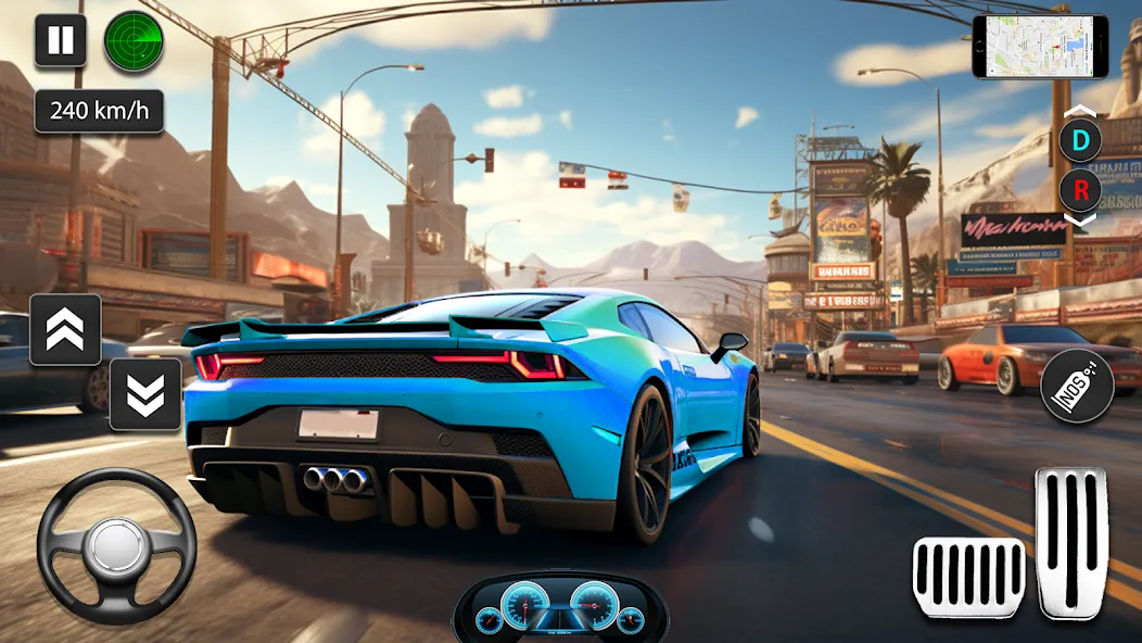 Скачать взлом GT Car Stunt : Ramp Car Stunts [MOD: безлимитные деньги и все машины] — скриншот 2