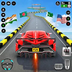 Скачать взлом GT Car Stunt : Ramp Car Stunts [MOD: безлимитные деньги и все машины]