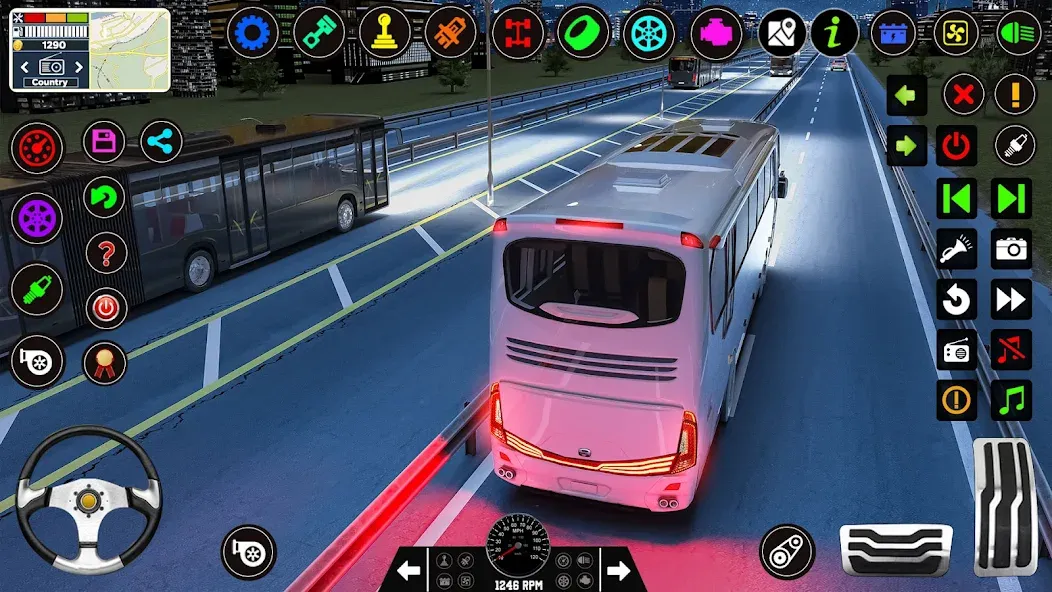 Bus Driving Games 3D: Bus Game [MOD: безлимитные деньги и все автобусы] последняя версия — скриншот 1