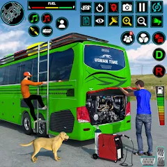 Bus Driving Games 3D: Bus Game [MOD: безлимитные деньги и все автобусы] последняя версия