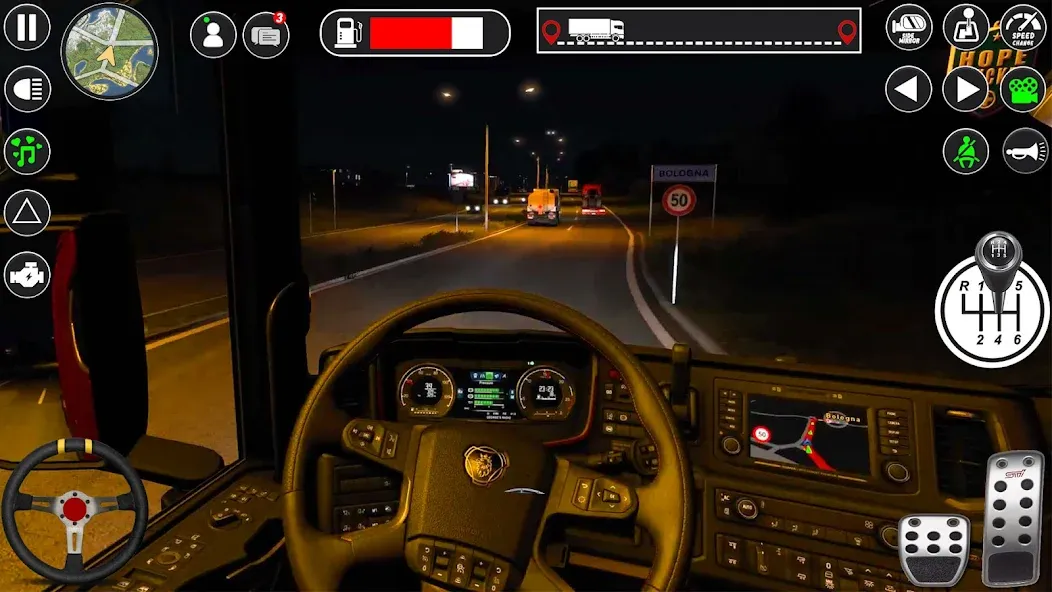 Скачать Euro Cargo Truck Simulator 3D [MOD: безлимитные деньги и все грузовики] — скриншот 2