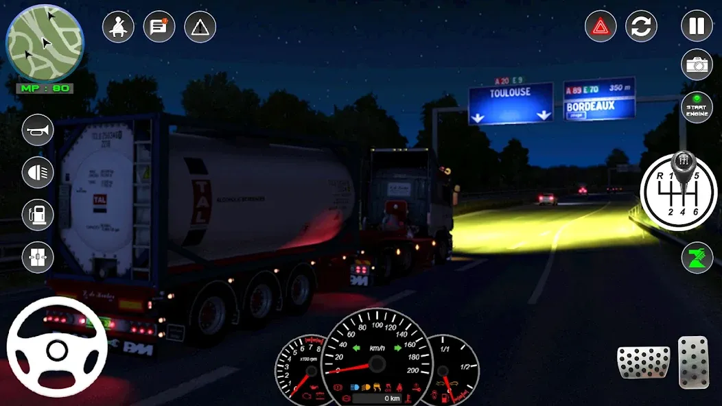 Скачать Euro Cargo Truck Simulator 3D [MOD: безлимитные деньги и все грузовики] — скриншот 5