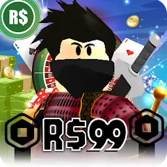 Взломанная Robux For Robux , Casino Robux [MOD: безлимитные монеты и бонусы] на Андроид