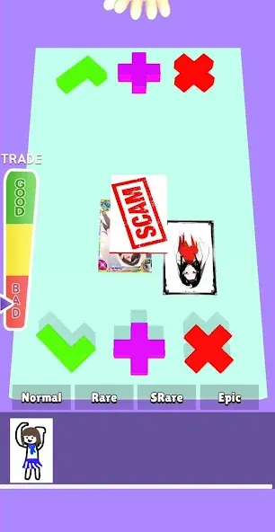 Скачать взлом Card Run : Anime Evolution [MOD: безлимитные монеты и все карты] — скриншот 3