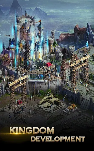 Скачать Age of Kings: Skyward Battle [MOD: безлимитные ресурсы и усиленная армия] на телефон — скриншот 2