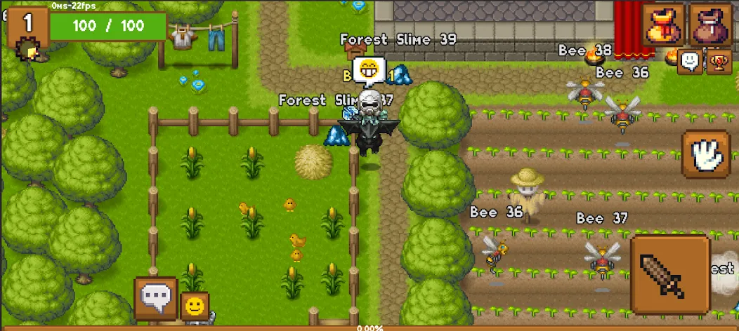 Heritage Online - MMORPG 2D [MOD: много денег и усиленный герой] последняя версия — скриншот 1