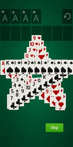 Скачать взлом Solitaire Classic - 2024 [MOD: без рекламы и подсказки доступны] — скриншот 3
