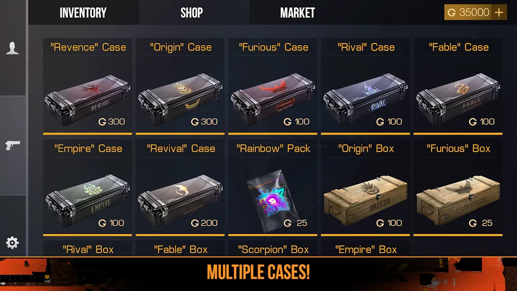 Скачать Case Opener: Skins Simulator [MOD: бесконечные монеты и все скины] — скриншот 4