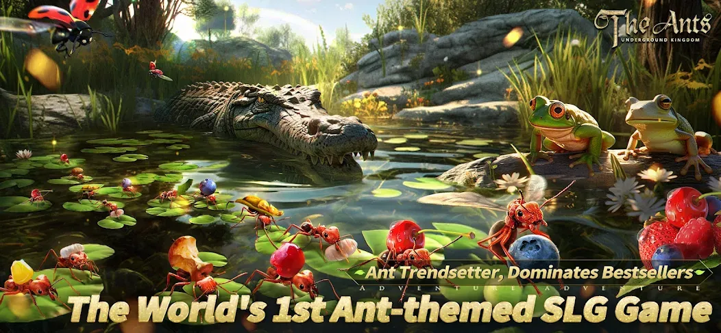 Скачать The Ants: Underground Kingdom [MOD: безлимитные ресурсы и ускоренное развитие] на телефон — скриншот 3