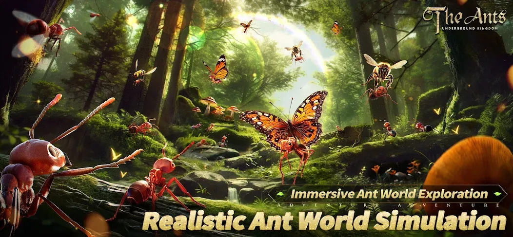 Скачать The Ants: Underground Kingdom [MOD: безлимитные ресурсы и ускоренное развитие] на телефон — скриншот 4