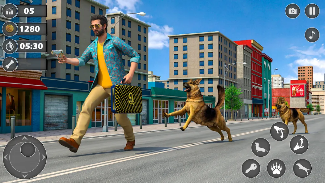Dog Simulator Dog Game [MOD: безлимитные деньги и всё открыто] (Бесплатно / APK) — скриншот 2