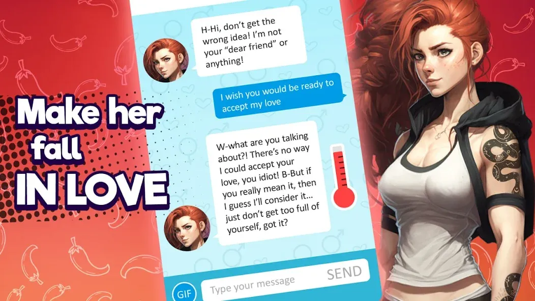 Anime Girlfriend - AI Chat [MOD: безлимитные сообщения и премиум функции] — Скачать бесплатно (APK) — скриншот 3