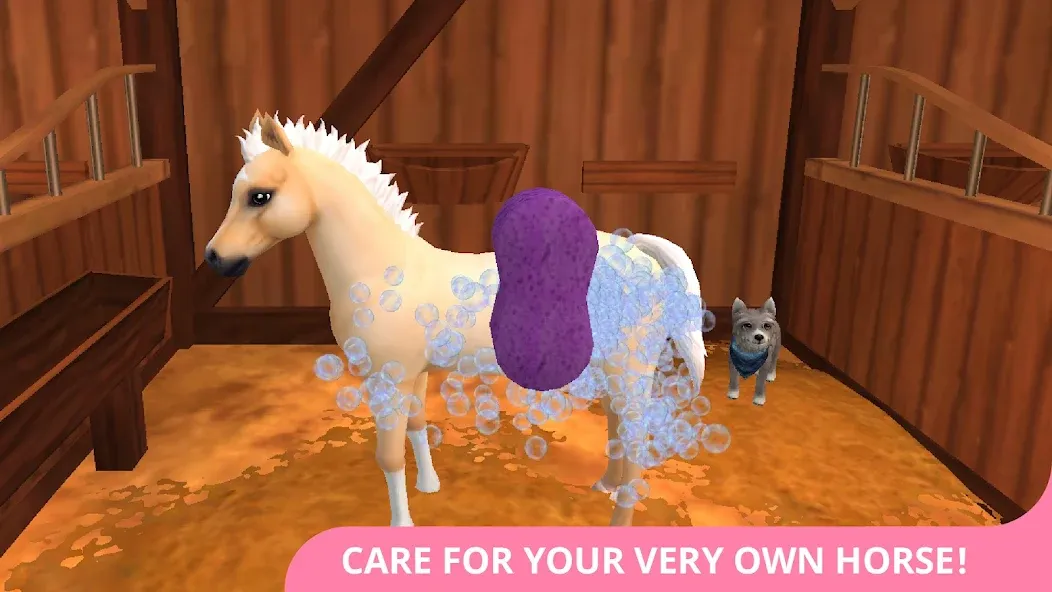 Скачать Star Stable Horses [MOD: безлимитные деньги и все лошади] на телефон — скриншот 2