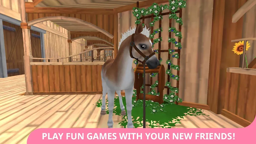Скачать Star Stable Horses [MOD: безлимитные деньги и все лошади] на телефон — скриншот 5