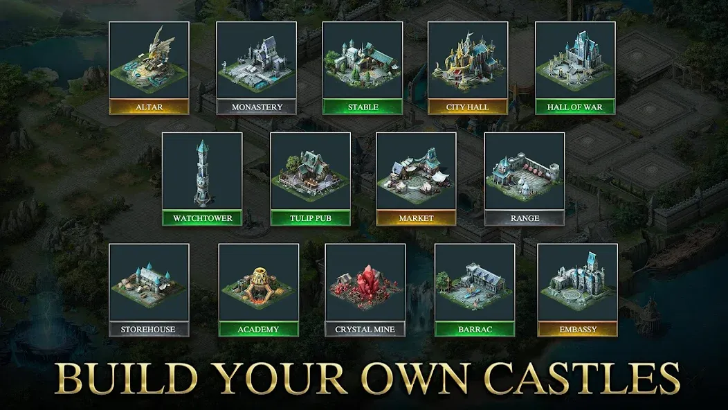 War and Magic: Kingdom Reborn [MOD: безлимитные ресурсы и усиленная армия] — Скачать бесплатно (APK) — скриншот 1