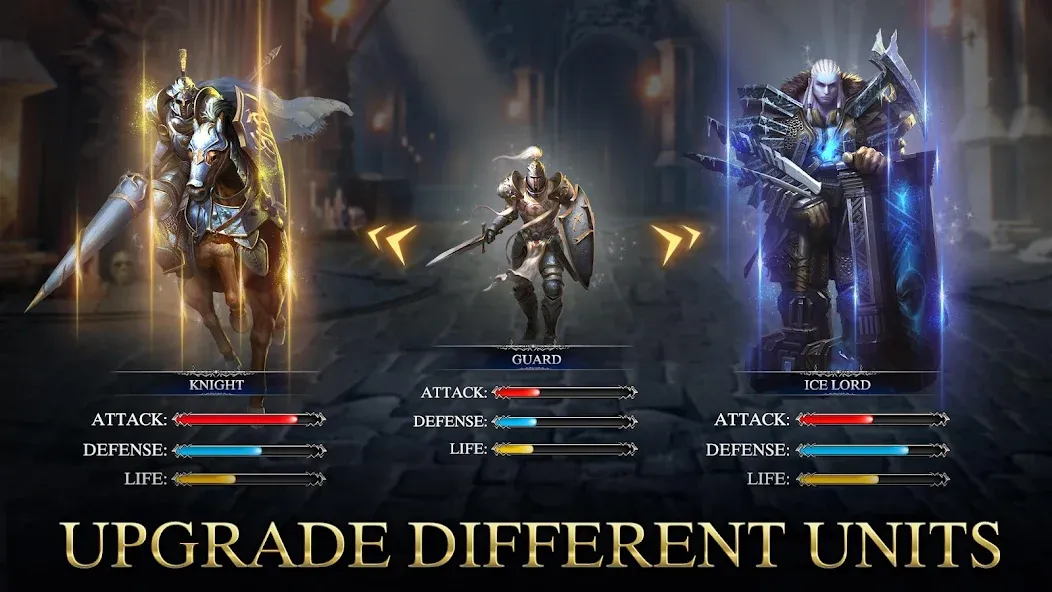 War and Magic: Kingdom Reborn [MOD: безлимитные ресурсы и усиленная армия] — Скачать бесплатно (APK) — скриншот 5