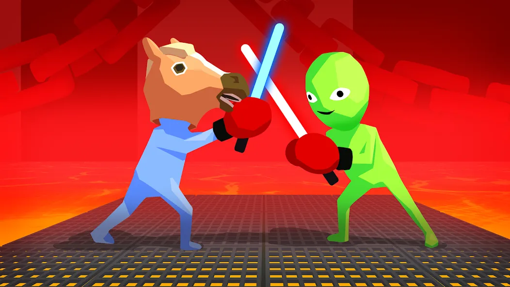 Скачать Gang Boxing Arena [MOD: безлимитные деньги и усиленные бойцы] — скриншот 2