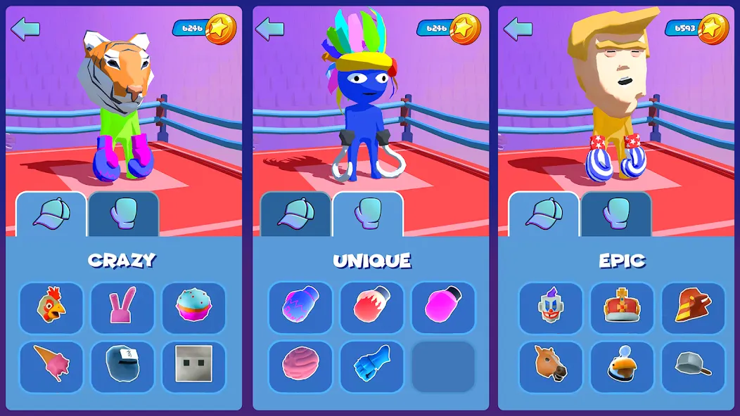 Скачать Gang Boxing Arena [MOD: безлимитные деньги и усиленные бойцы] — скриншот 4