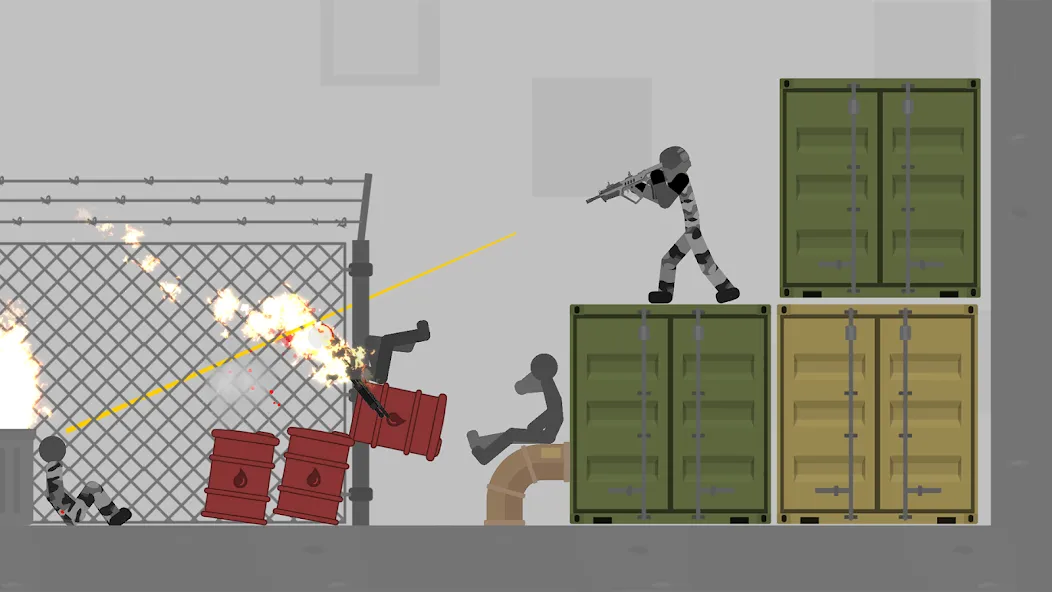 Stick 5: Playground Ragdoll [MOD: открыты все предметы и локации] (Бесплатно / APK) — скриншот 3