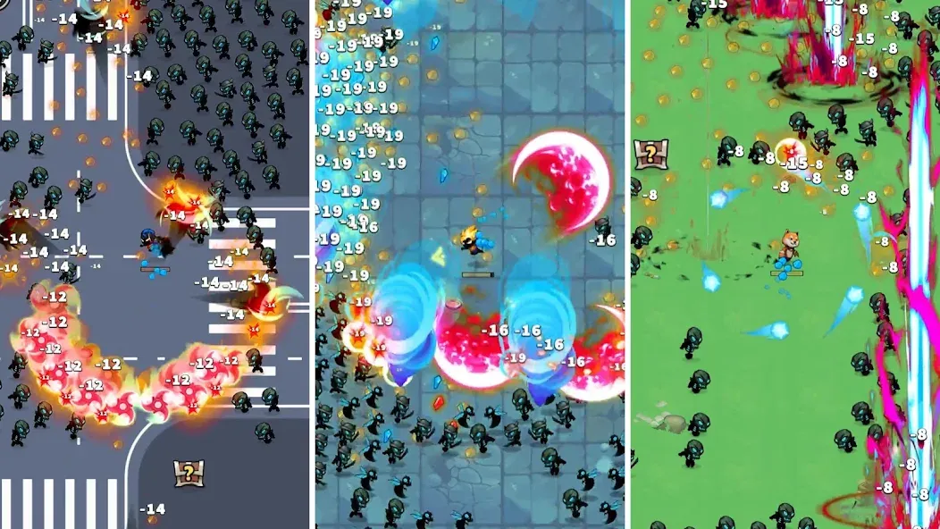 Скачать Stickman Survivor: RPG Games [MOD: безлимитные деньги и усиленное оружие] на телефон — скриншот 4
