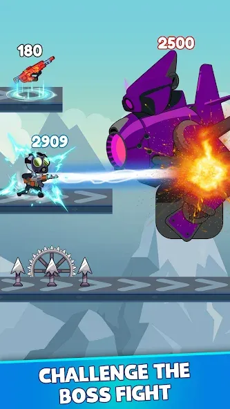 Stick Shooter: Battle Game [MOD: безлимитные патроны и здоровье] последняя версия — скриншот 3