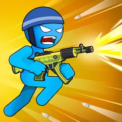 Stick Shooter: Battle Game [MOD: безлимитные патроны и здоровье] последняя версия