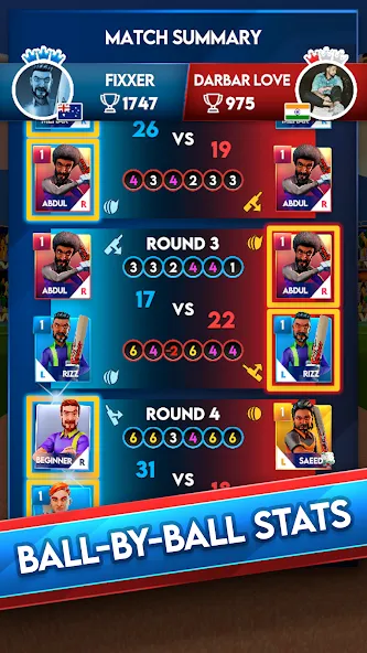Скачать взлом Stick Cricket Clash [MOD: безлимитные монеты и энергия] — скриншот 2