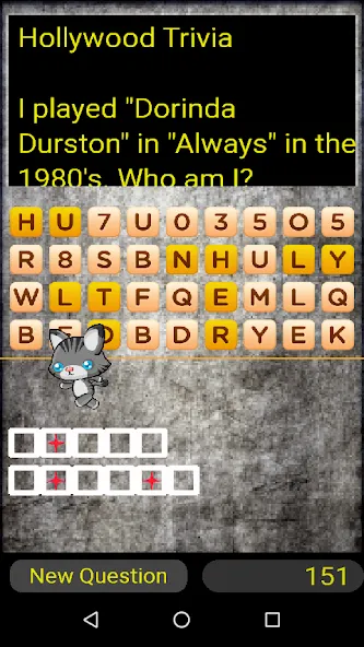 Взломанная Trivia & Anagrams & Hollywood [MOD: безлимитные подсказки и очки] на Андроид — скриншот 5