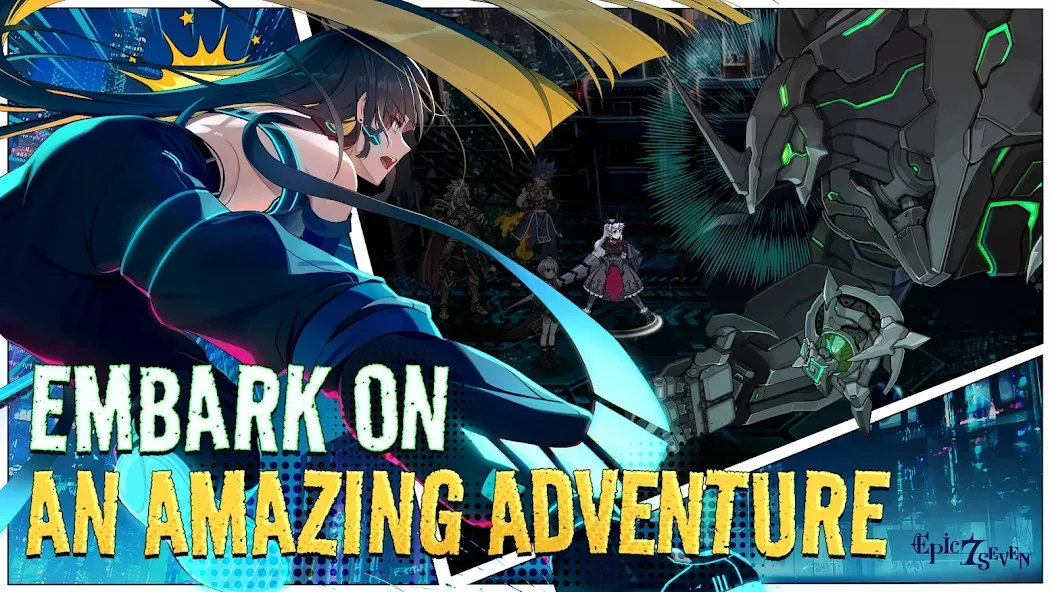Epic Seven [MOD: безлимитные деньги и редкие герои] на Андроид — скриншот 5