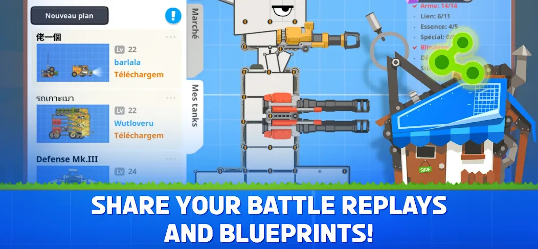 Super Tank Rumble [MOD: безлимитные деньги и усиленные танки] — Скачать бесплатно (APK) — скриншот 5