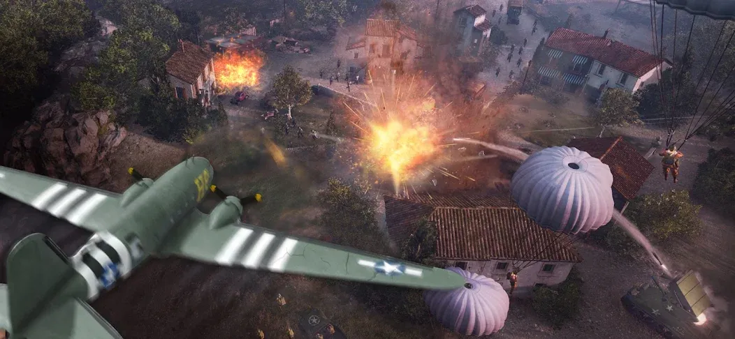World War 2: Strategy Games [MOD: безлимитные ресурсы и быстрая победа] последняя версия — скриншот 2