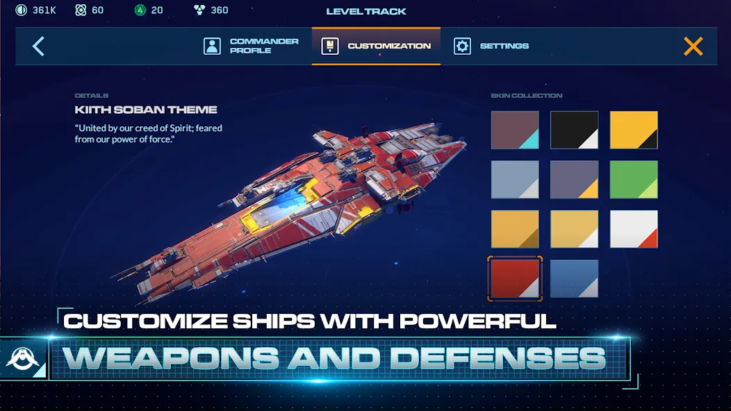 Скачать Homeworld Mobile: Sci-Fi MMO [MOD: безлимитные ресурсы и открытые корабли] на телефон — скриншот 3