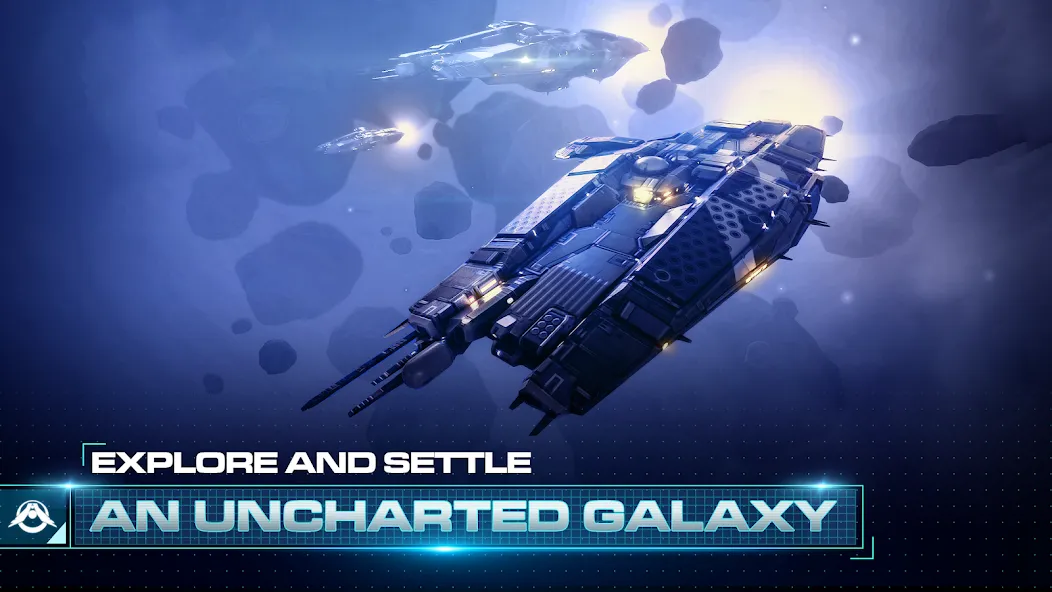 Скачать Homeworld Mobile: Sci-Fi MMO [MOD: безлимитные ресурсы и открытые корабли] на телефон — скриншот 5