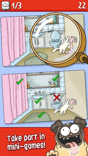Simon’s Cat Crunch Time [MOD: безлимитные жизни и монеты] на Андроид — скриншот 2